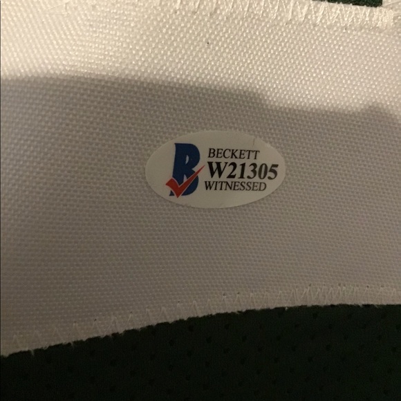 Green Bay Packers #81 Autographed Jersey - Picture 4 of 5